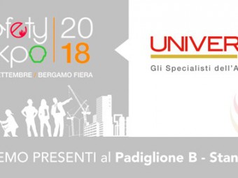 Safety Expo 2018 di Bergamo Fiera: Gruppo Universal sarà presente insieme a Universo Gold