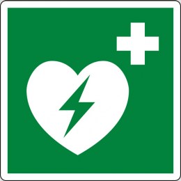 cartello (defibrillatore esterno di emergenza)