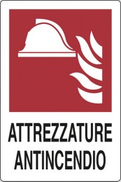 cartello attrezzature antincendio 