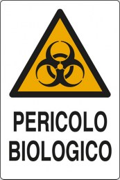 cartello pericolo biologico 